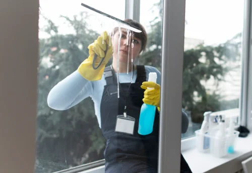Nettoyage de vitres intérieures et extérieures à Gerbépal